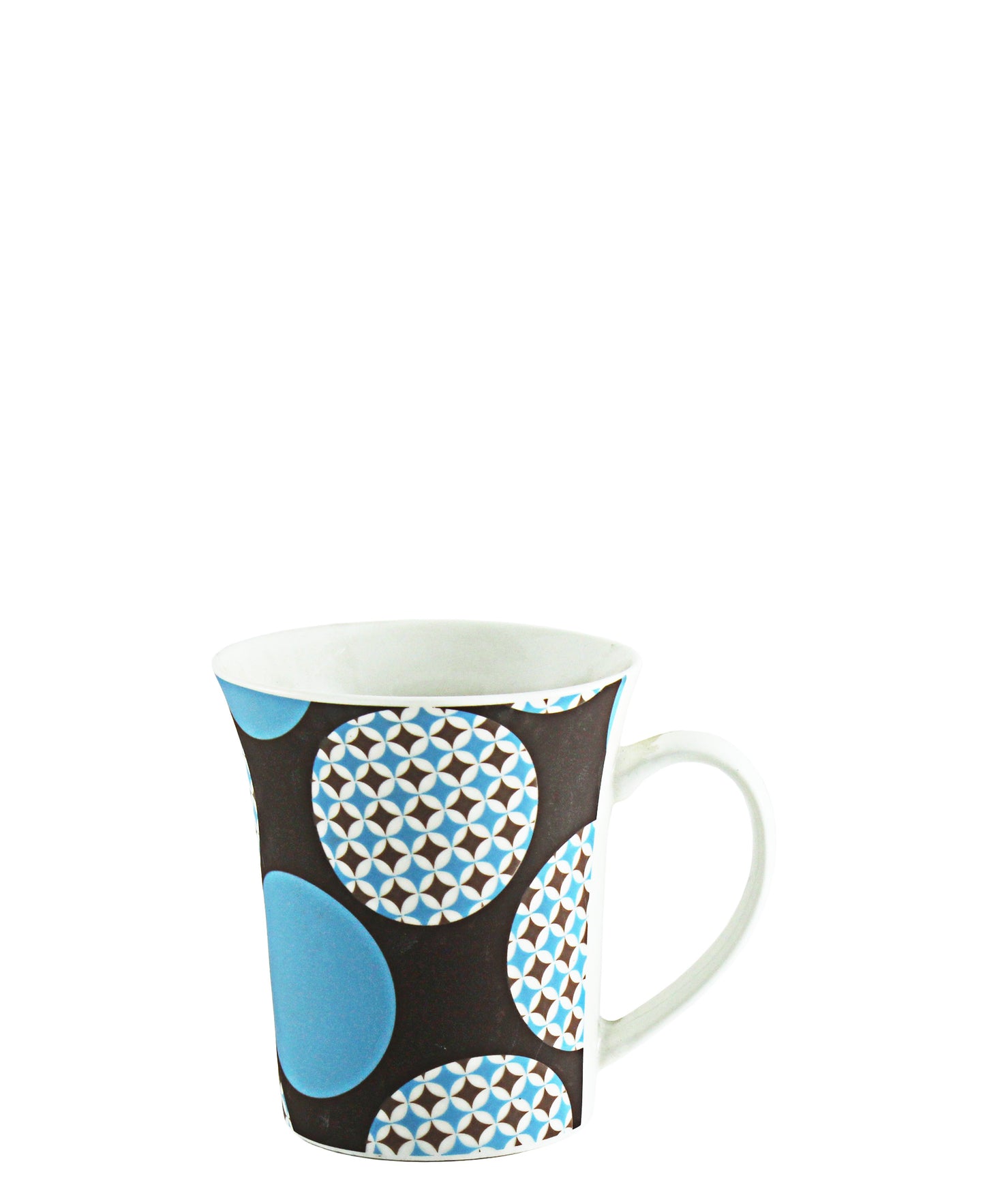 Kitchen Life 300ml Brownie Mug - Black & Blue