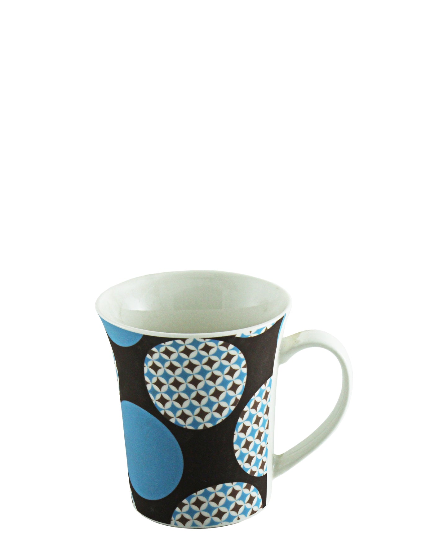 Kitchen Life 300ml Brownie Mug - Black & Blue