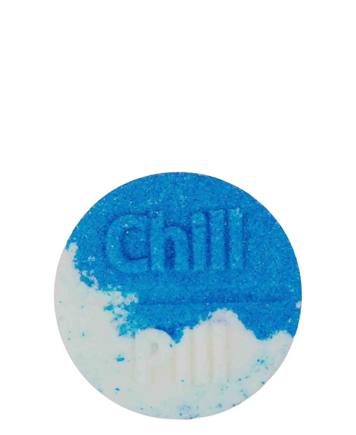 Chill time bath bomb