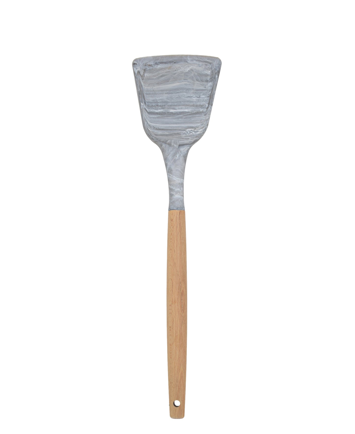 Ciroa Marble Dipped Solid Spatula 30cm - Grey