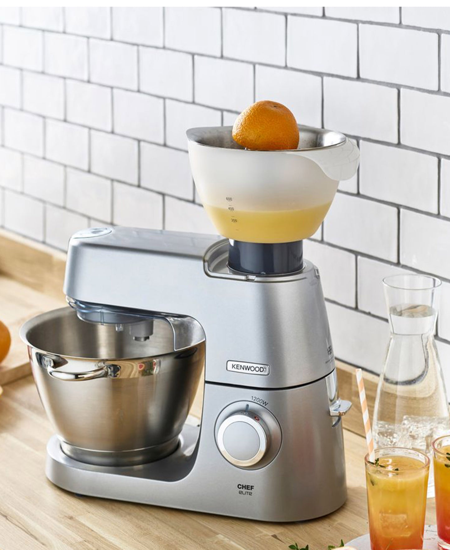 Kenwood Chef & Chef XL Stand Mixer Citrus Press - Silver