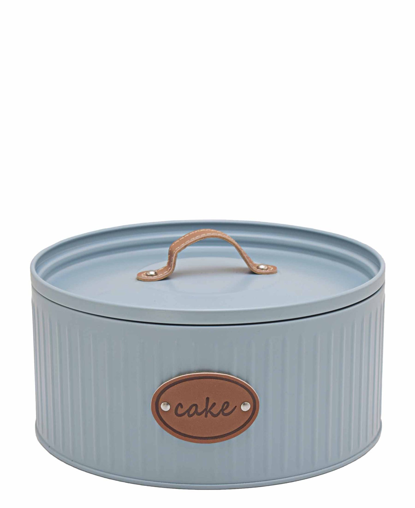 Retro French Cake Tin  - Duck Egg Blue