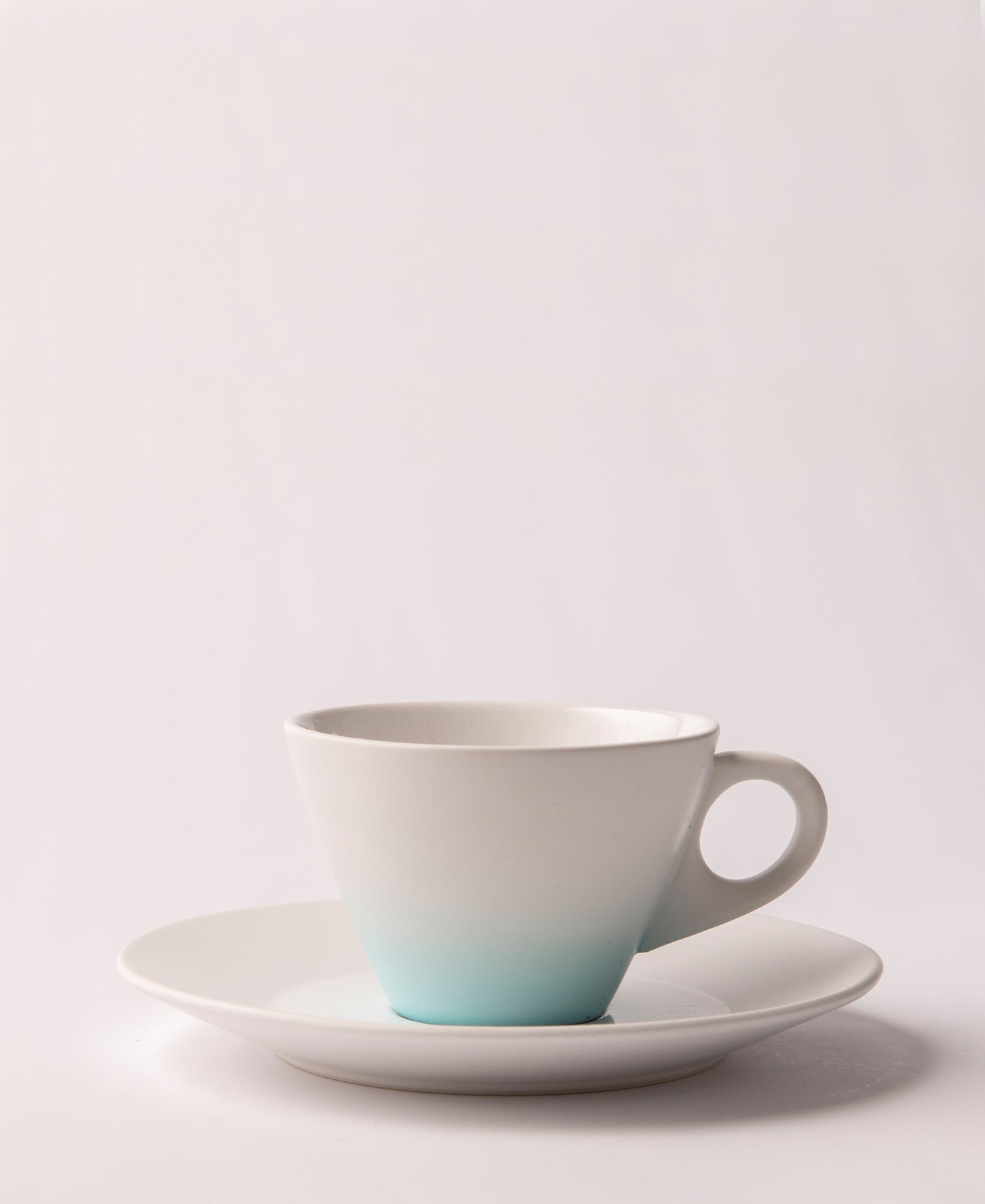 Jenna Clifford Aqua Cup & Saucer 200ml - White