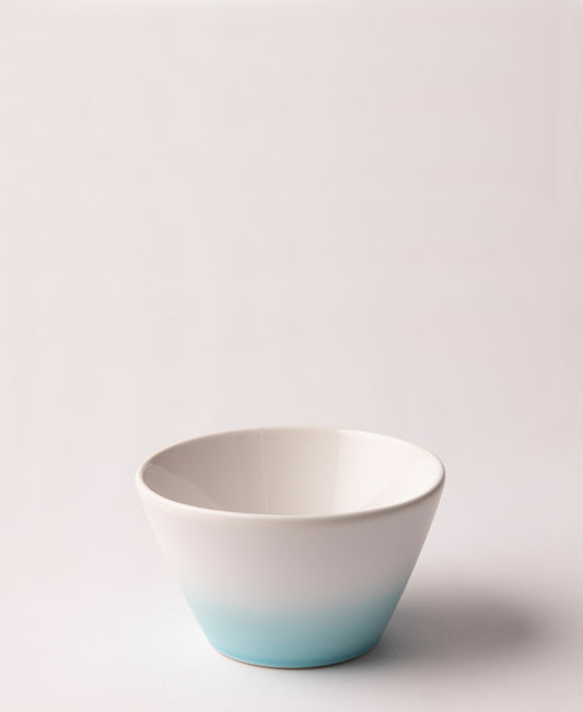 Jenna Clifford Aqua Dessert Bowl 11cm - White