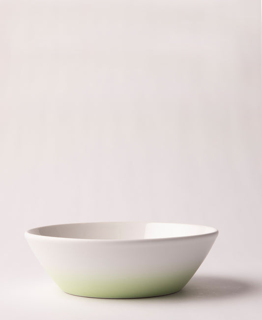 Jenna Clifford Lime Cereal Bowl 17cm - White