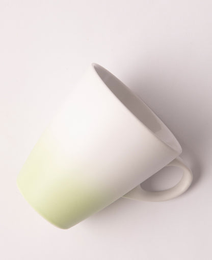 Jenna Clifford Lime Mug 280ml - White