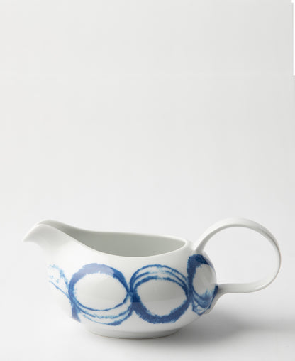 Jenna Clifford Jinshi Cream Jug 250ml - White & Blue