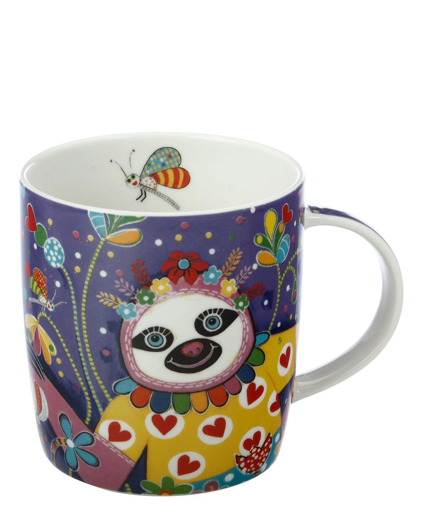 Maxwell & Williams Donna Sharam Rainbow Jungle Mug 370ML - Purple