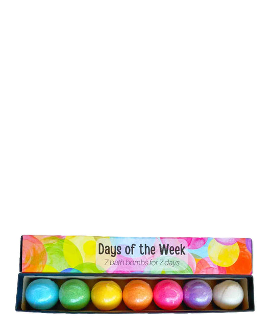 Days of the Week Bath Bomb Set