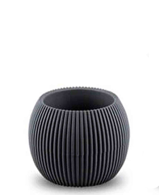 Urban Decor Coral Oval Pot Plant 0.70Lt - Grey