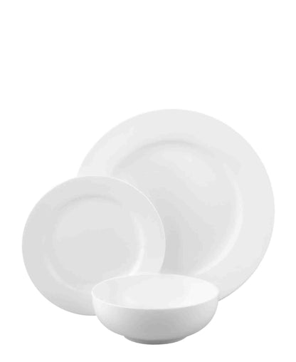 Kitchen Life 12 Piece Dinner Set - White