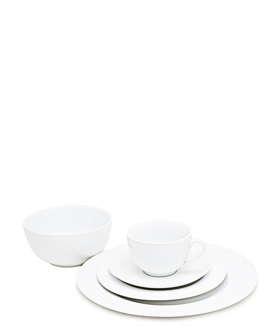 Eetrite Rim Dinner Set 20 Piece - White