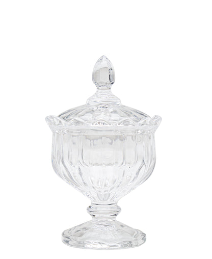 Kitchen Life Candy Footed Jar - Clear