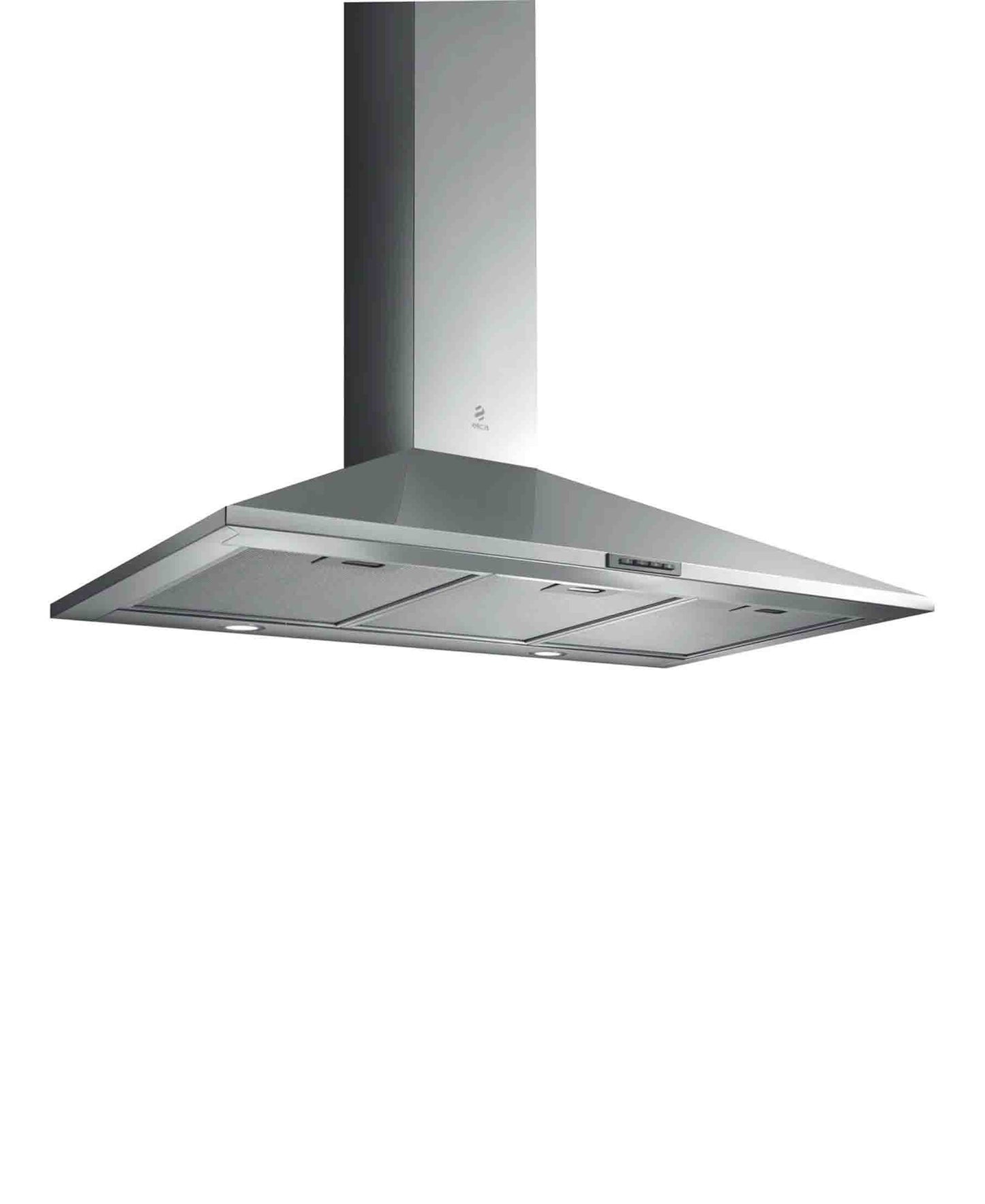 Elica 90cm Pyramid Style Cooker Hood Stainless Steel