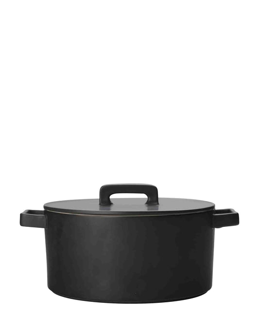 Epicurious 1.3L Round Casserole - Black