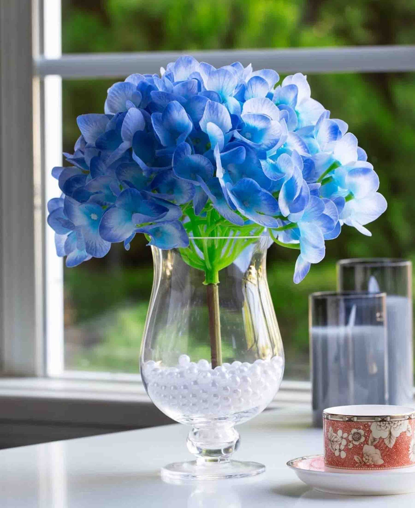 Urban Decor Hurricane Vase - Clear