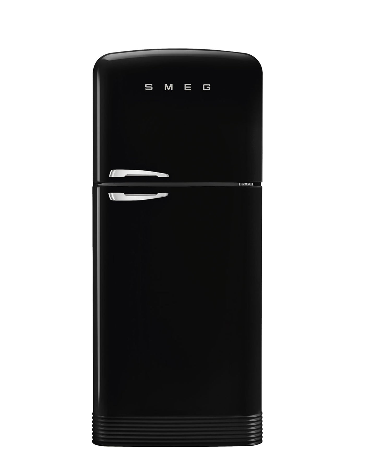 Smeg Retro Extra Volume Combination Fridge - Glossy Black