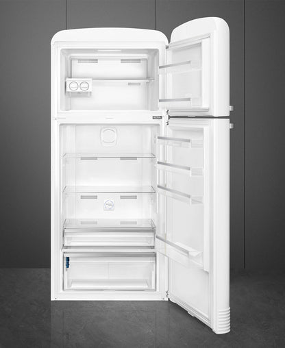 Smeg Retro Extra Volume Combination Fridge - White