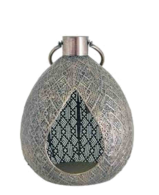 Urban Decor Birds Nest Lantern 30cm - Gold