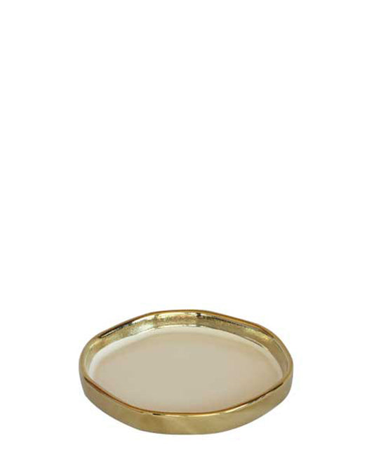 Urban Decor Ceramic Gem Tray Small - Gold