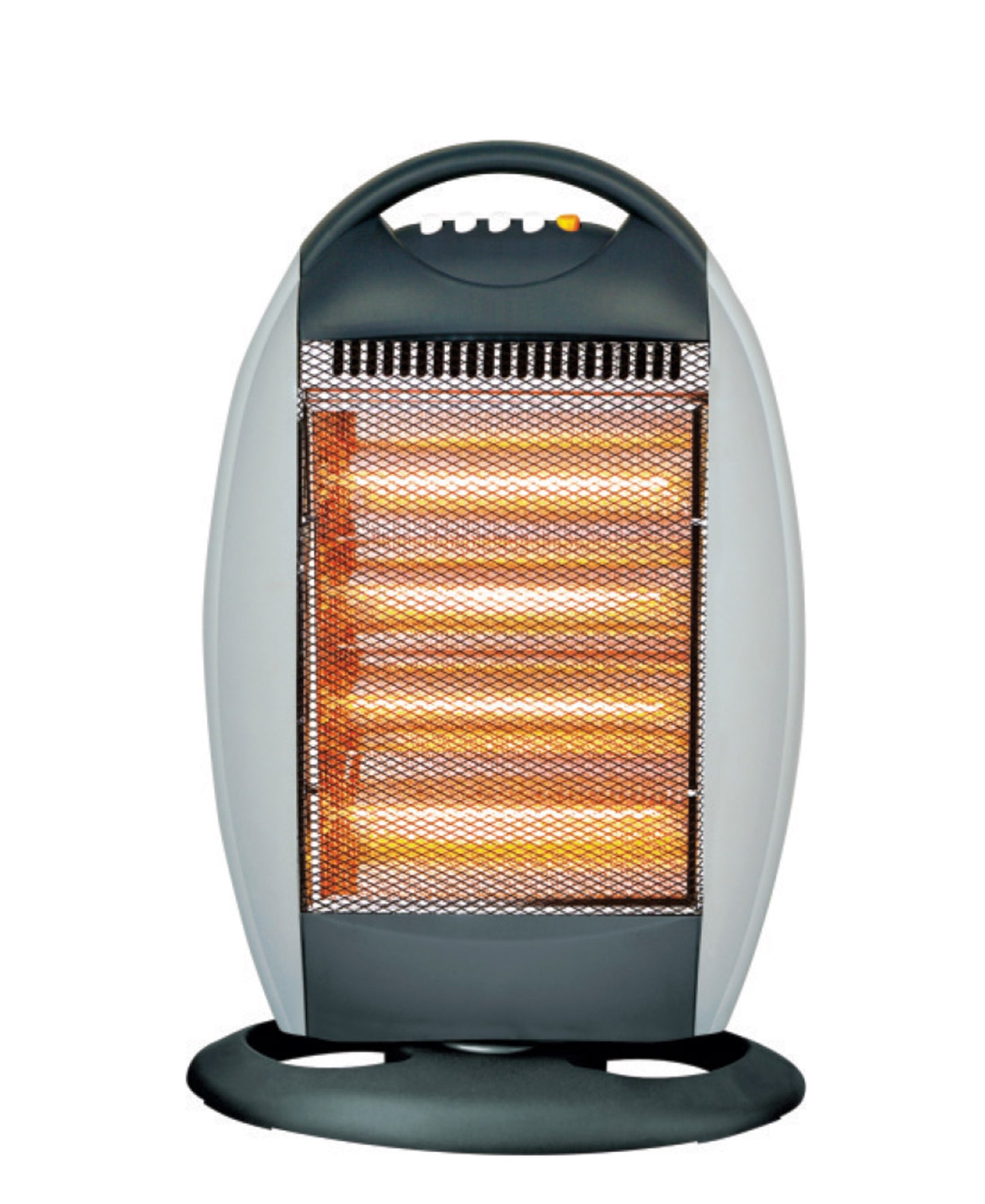 Goldair 1600W Oscillating Halogen Heater - Grey