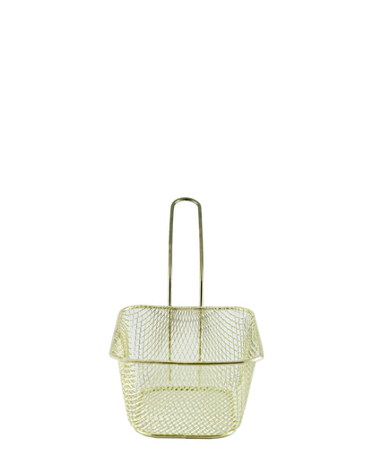 Kitchen Life Chip Basket - Gold