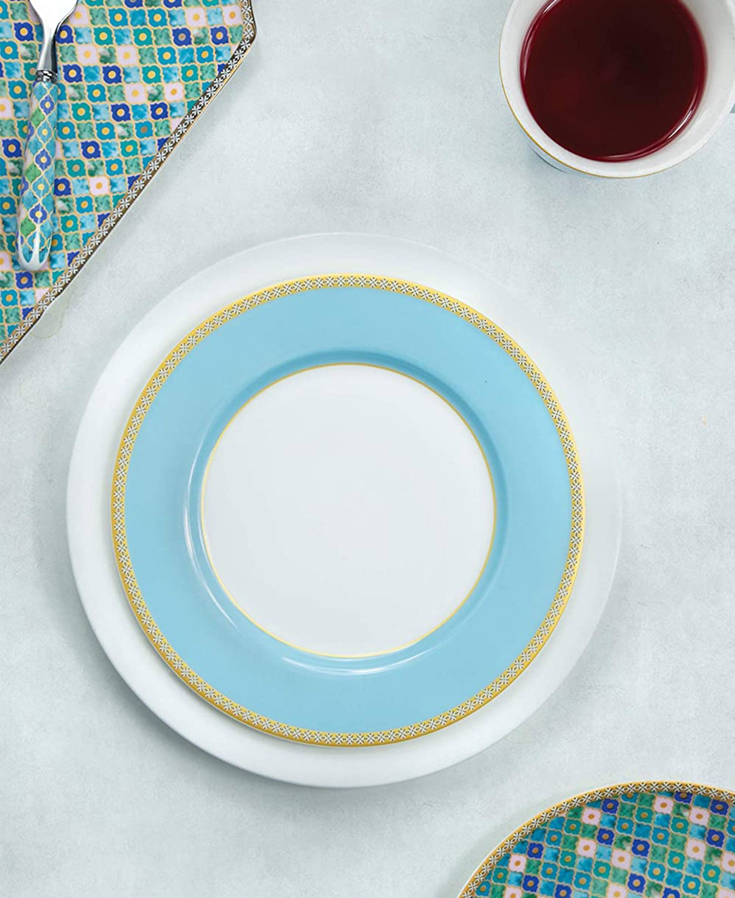 Maxwell & Williams Rim Plate 19.5cm - Blue