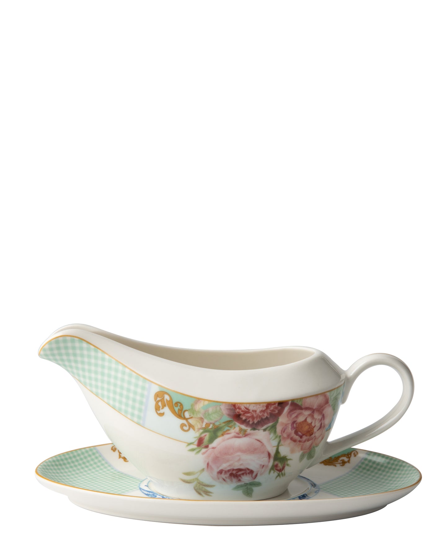 Jenna Clifford Italian Rose 350ml Gravy Boat - White