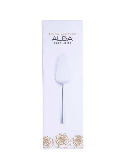 Jenna Clifford Alba Cake Lifter - Silver