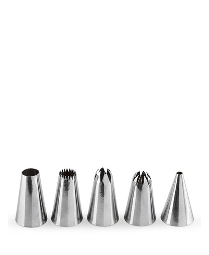 Jamie Oliver Piping Bag Kit - Silver