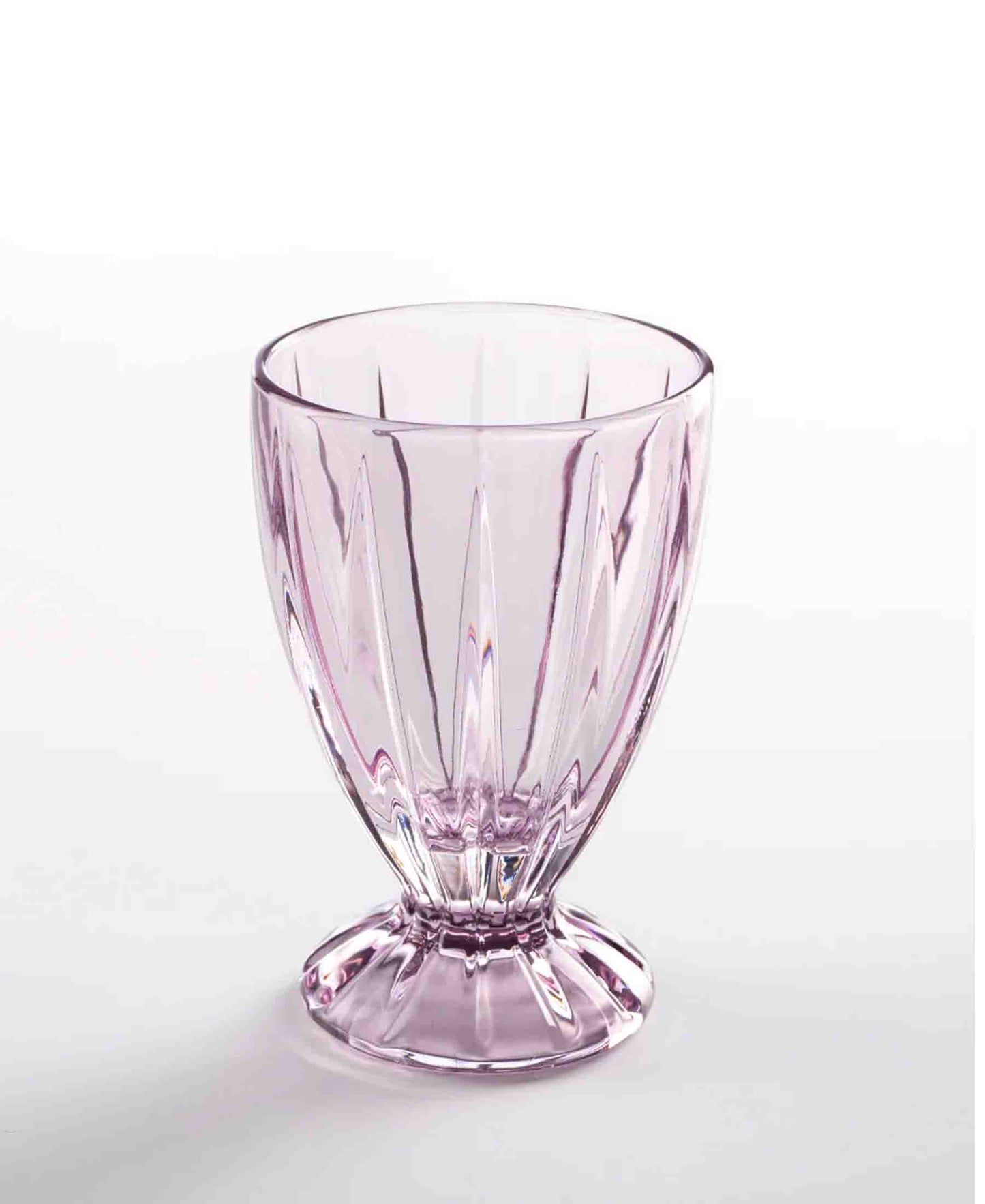 Jenna Clifford Water Goblet Set of 4 - Pink