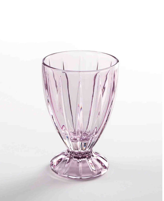 Jenna Clifford Water Goblet Set of 4 - Pink