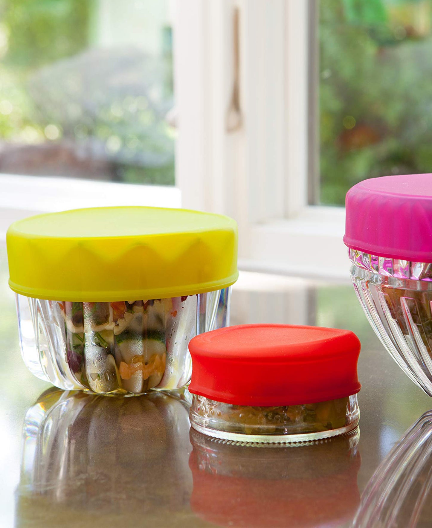 Joie Silicone Stretch Lids 3 Piece - Multi