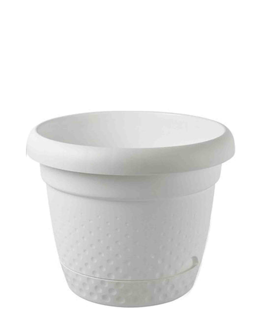 Urban Decor Pearl Plant Pot 15 x 12.5cm - White