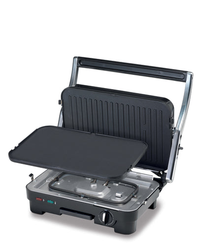 Kenwood Panini Grill Double Face 1800w - Silver