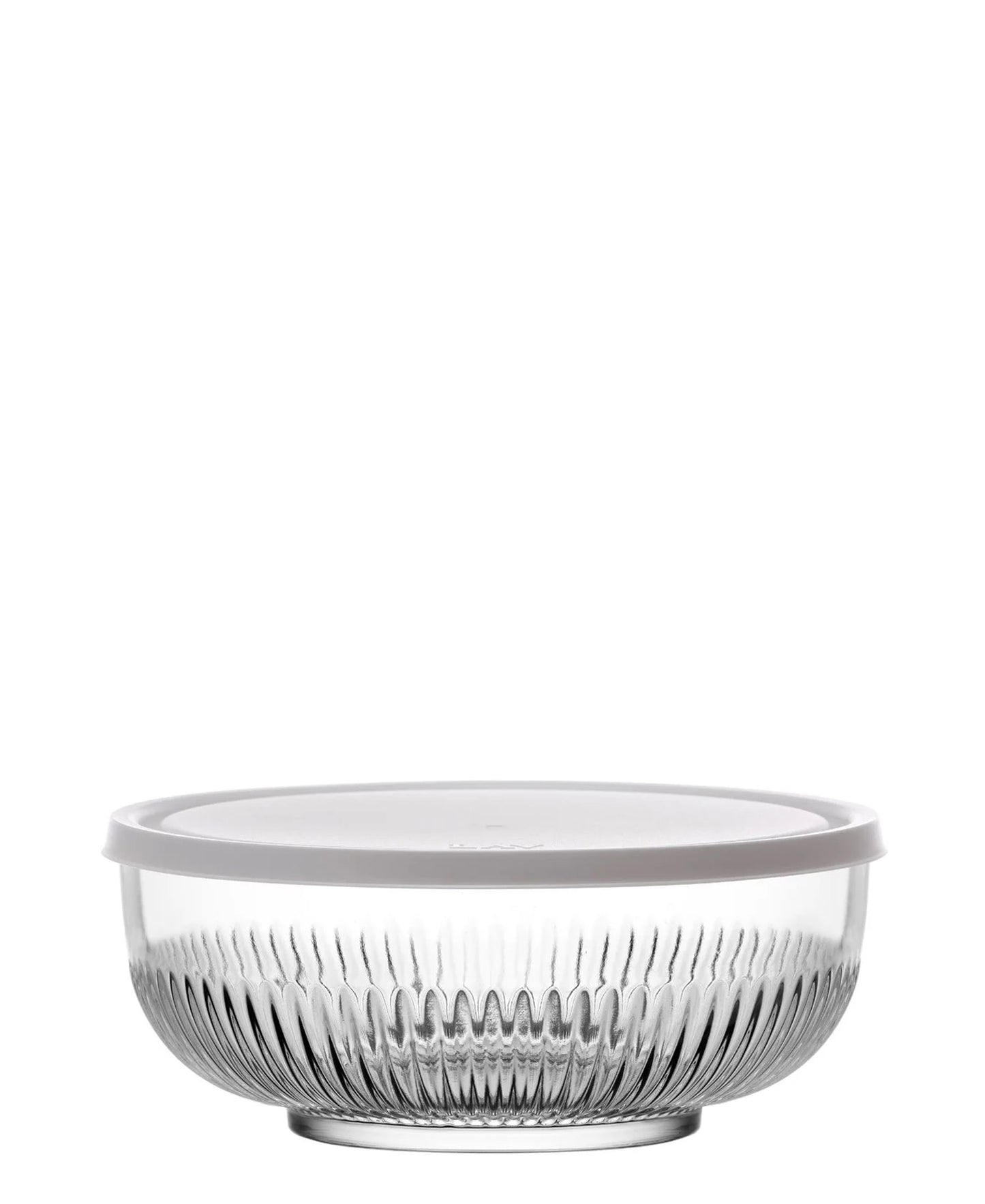 Kitchen Life 2600ml Glass Bowl With Lid - Clear