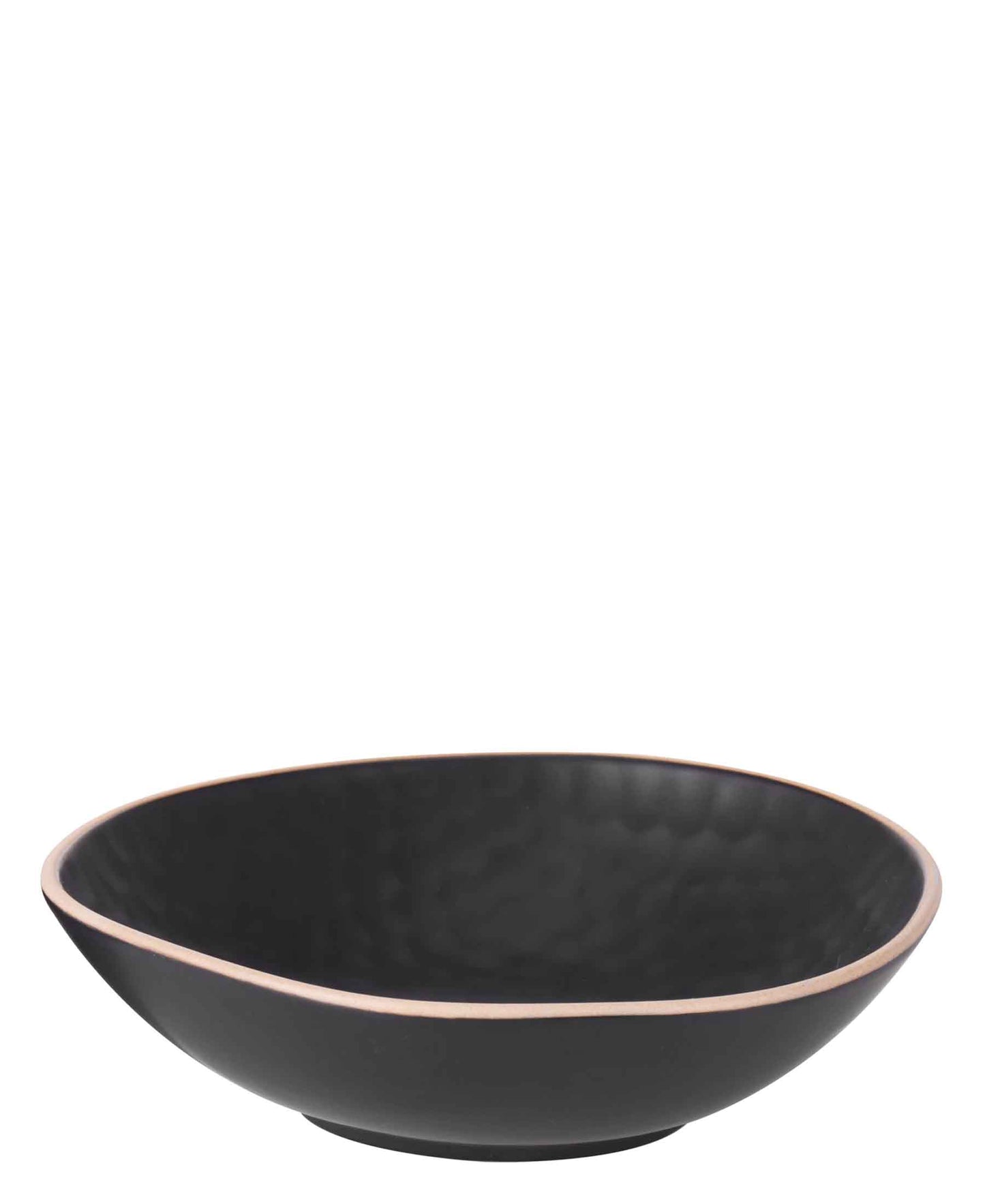 Kitchen Life Stoneware 650ML Serving Bowl - Black