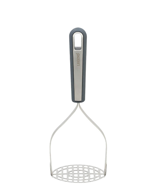 Legend Premium Stainless Steel Potato Masher - Grey
