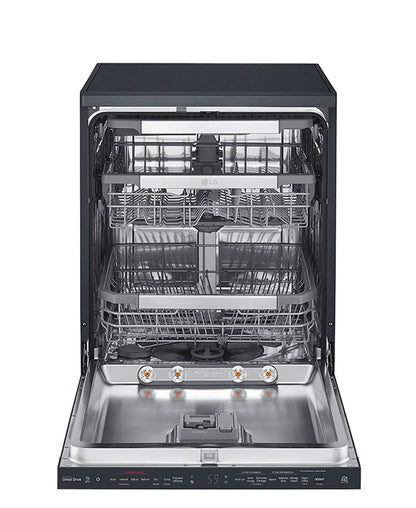 LG 14 Plate Steam Dishwasher - Matte Black