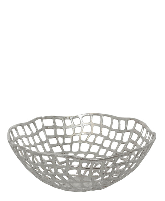 Urban Decor Coral Decor Bowl 42cm - Silver