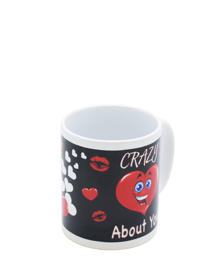 Lovers Design 440ml Journey Of Life Mug - White & Black