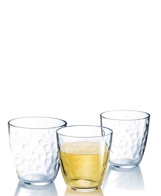 Luminarc 310ml 3 Piece Concepto Bulle Glass Set - Clear