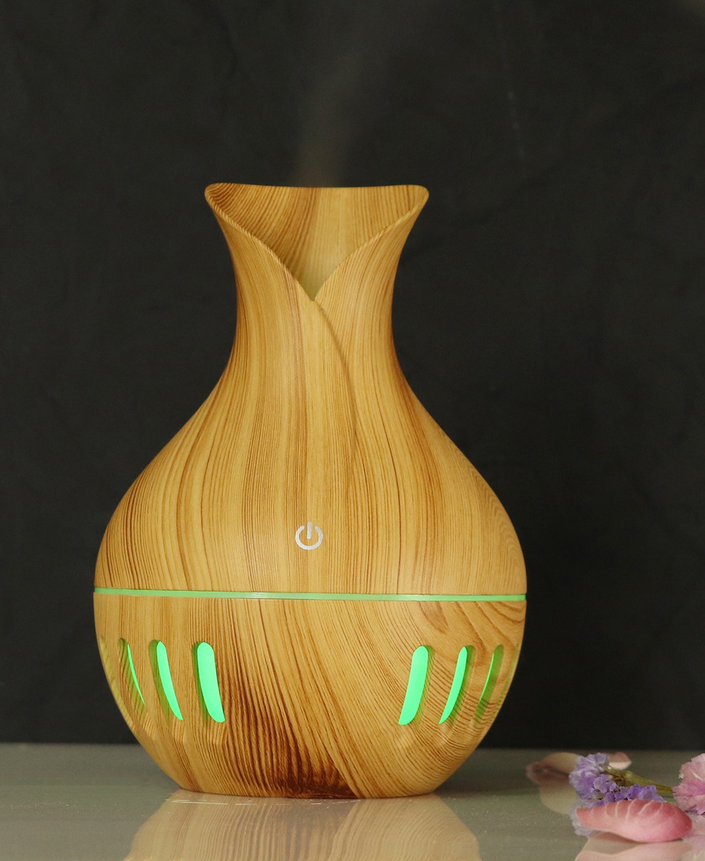 Ultrasonic Aroma Humidifier - Brown