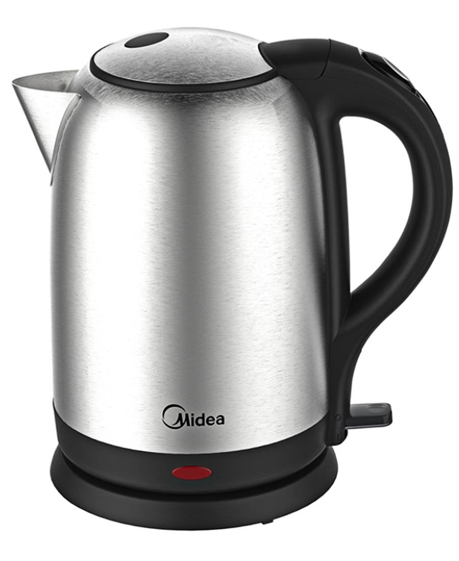 Midea 1.7L Stainless Steel Kettle - Silver