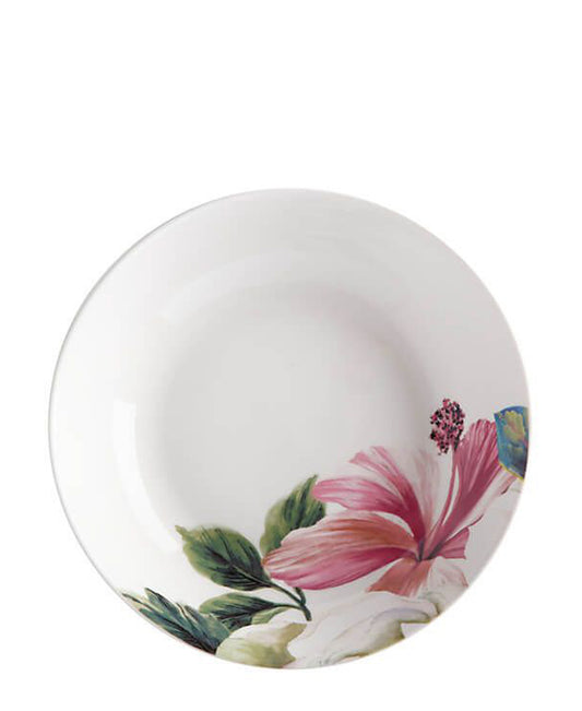 Maxwell & Williams Magnolia Bowl 18cm - White & Pink