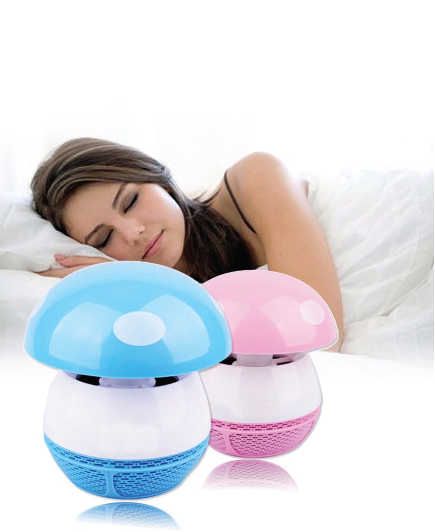 Mosquito Killing USB Mushroom Lamp - Blue