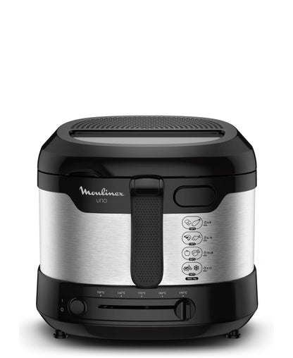 Moulinex Uno M 1.8L Deep Fryer Large - Black Metallic