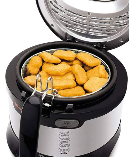 Moulinex Uno M 1.8L Deep Fryer Large - Black Metallic