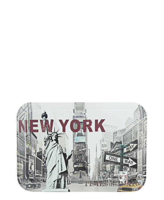 Kitchen Life New York Tray - White