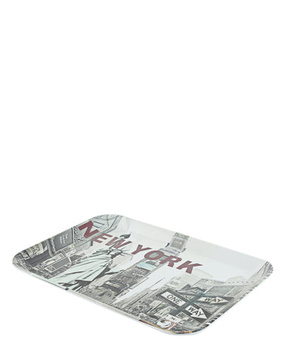 Kitchen Life New York Tray - White